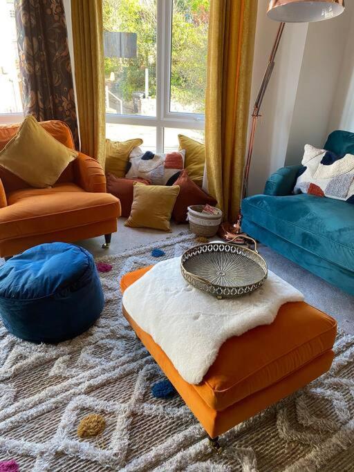 Luxury Modern 1Bed Sea View Apartment Rhôs-on-Sea Екстериор снимка